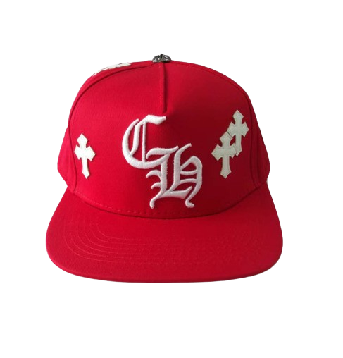Chrome Hearts CH Cross Hat Red