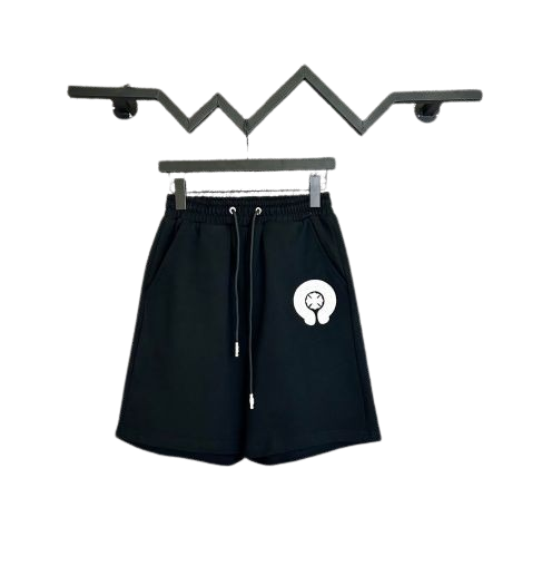 Chrome Hearts Black Shorts With Cross Logo