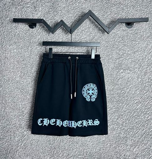 Chrome Hearts Shorts With Cross Logo