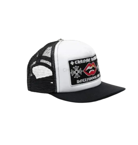 Chrome Hearts Love Mouth White Hat