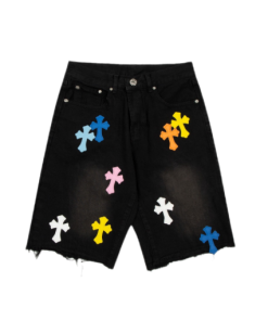 Chrome Hearts Color Cross Jeans