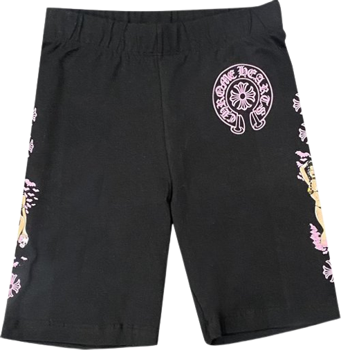 Chrome Hearts Deadly Doll Shorts Black