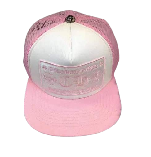 Chrome Hearts CH Hollywood USA Pink Hat