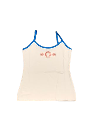 Casual Style Logo Tanks & Camisoles White